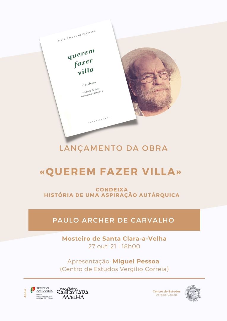 Rádio Regional do Centro: Mosteiro de Santa Clara-a-Velha recebe lançamento do livro “Querem fazer villa”