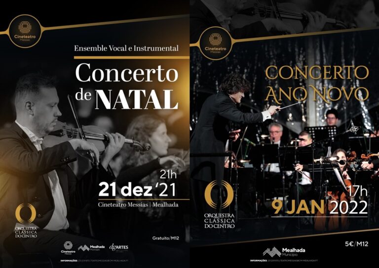 Rádio Regional do Centro: Orquestra Clássica do Centro actua nos concertos de Natal e de Ano Novo da Mealhada