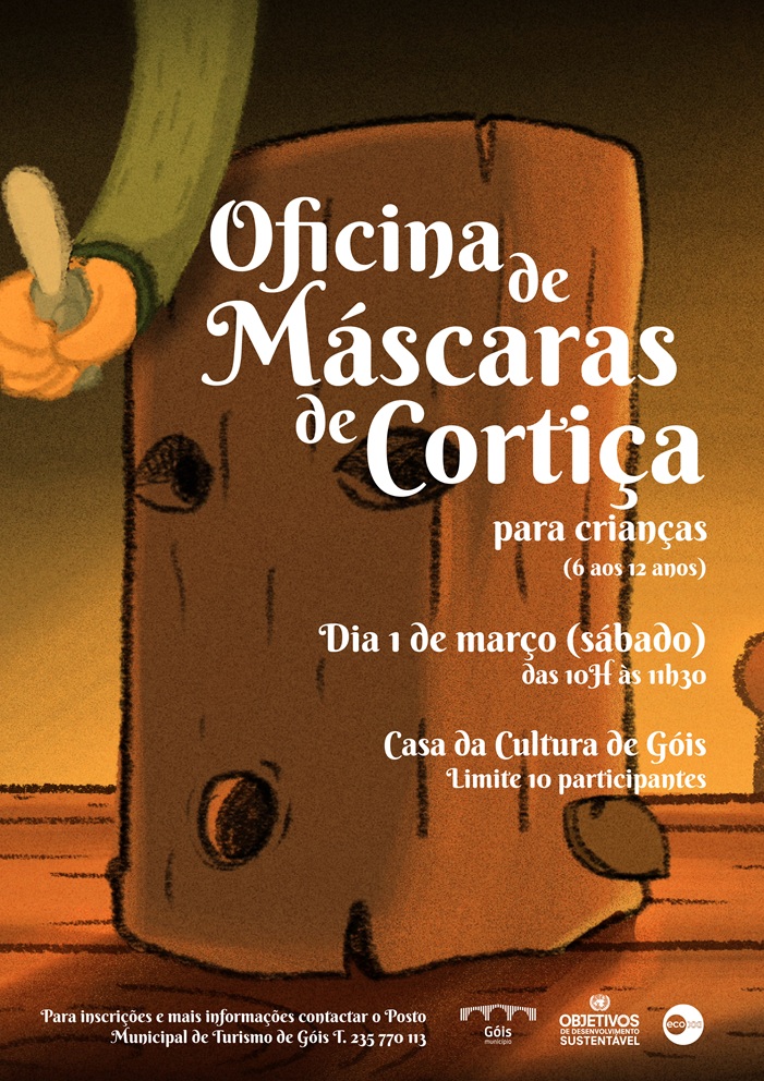 Rádio Regional do Centro: Góis irá dinamizar uma Oficina de Máscaras de Cortiça destinada a crianças