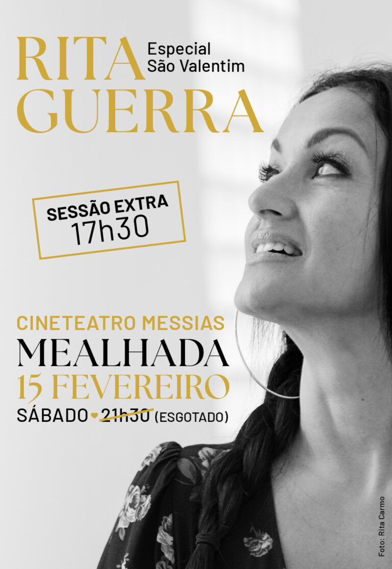 Rádio Regional do Centro: Rita Guerra ao vivo no Cineteatro Messias da Mealhada este sábado