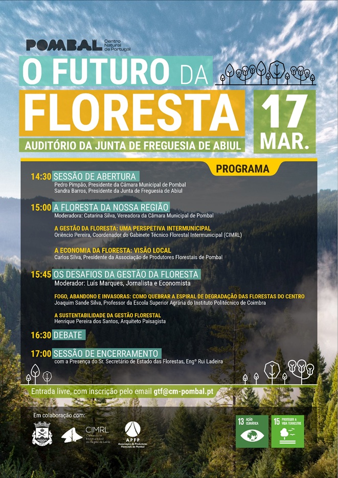 Rádio Regional do Centro: Pombal promove conferência “O futuro da floresta”